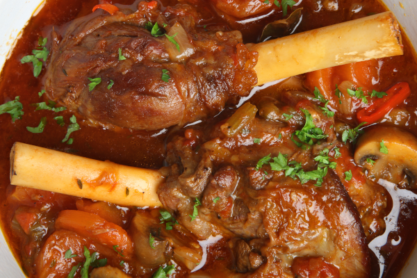 Lamb Shank and Vegetable Soup